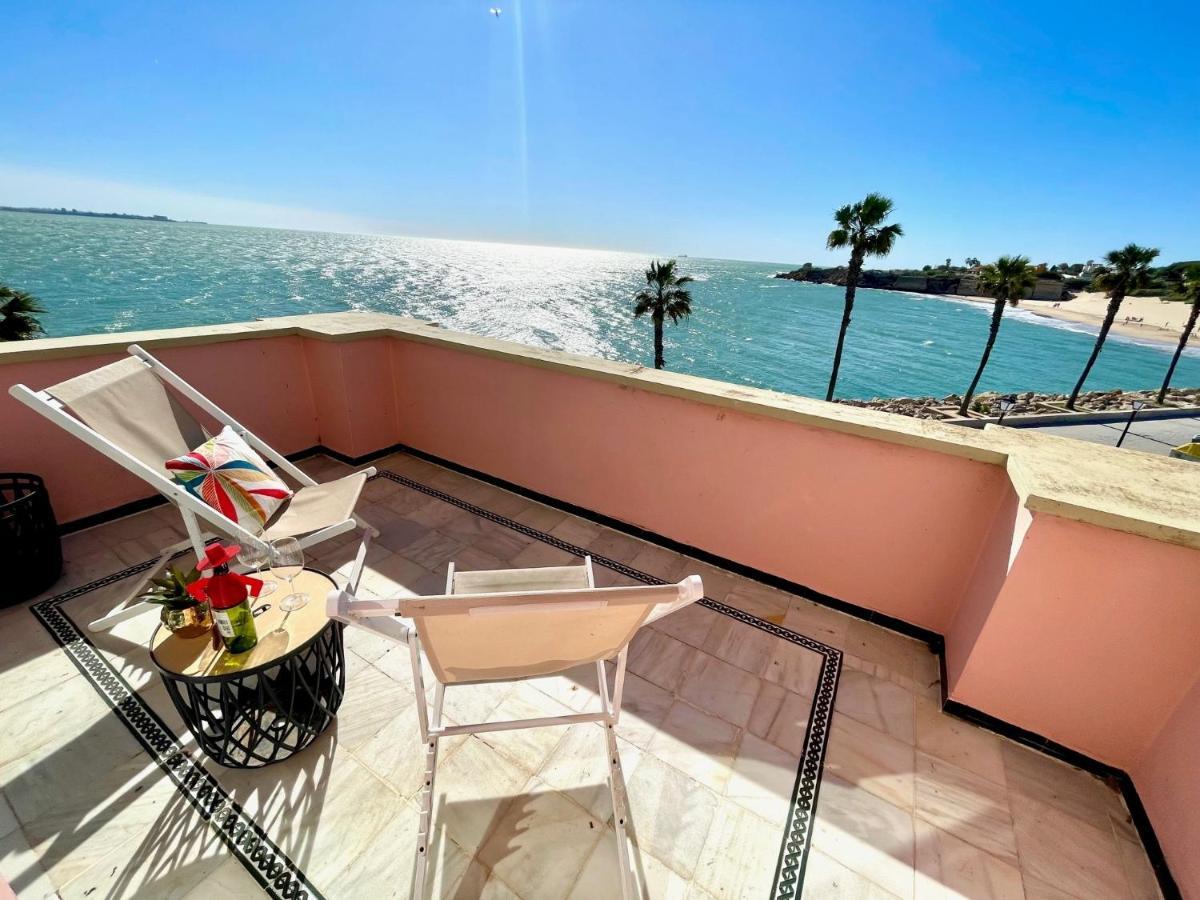 Gatu Villa Oceano Frente Al Mar En Puerto Sherry " Preferente Mayores De 25 Anos Y Familias " El Puerto de Santa María Buitenkant foto