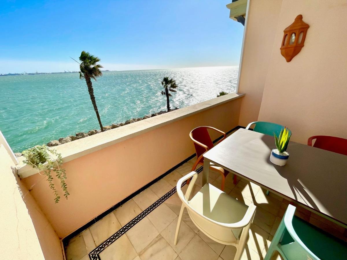 Gatu Villa Oceano Frente Al Mar En Puerto Sherry " Preferente Mayores De 25 Anos Y Familias " El Puerto de Santa María Buitenkant foto