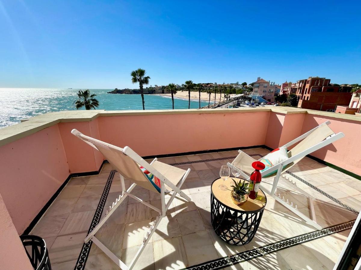 Gatu Villa Oceano Frente Al Mar En Puerto Sherry " Preferente Mayores De 25 Anos Y Familias " El Puerto de Santa María Buitenkant foto